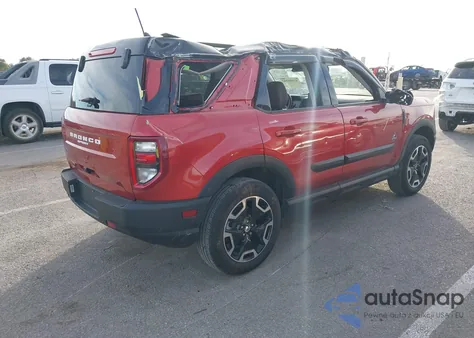 2023 Ford Bronco Sport Outer Banks z USA, uszkodzony, nr VIN 3FMCR9C6XPRD02361